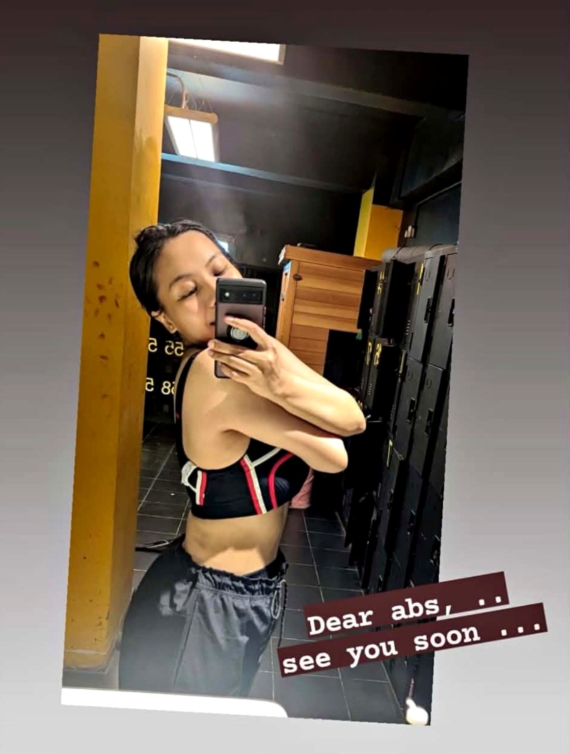 Body transformation motivation photo